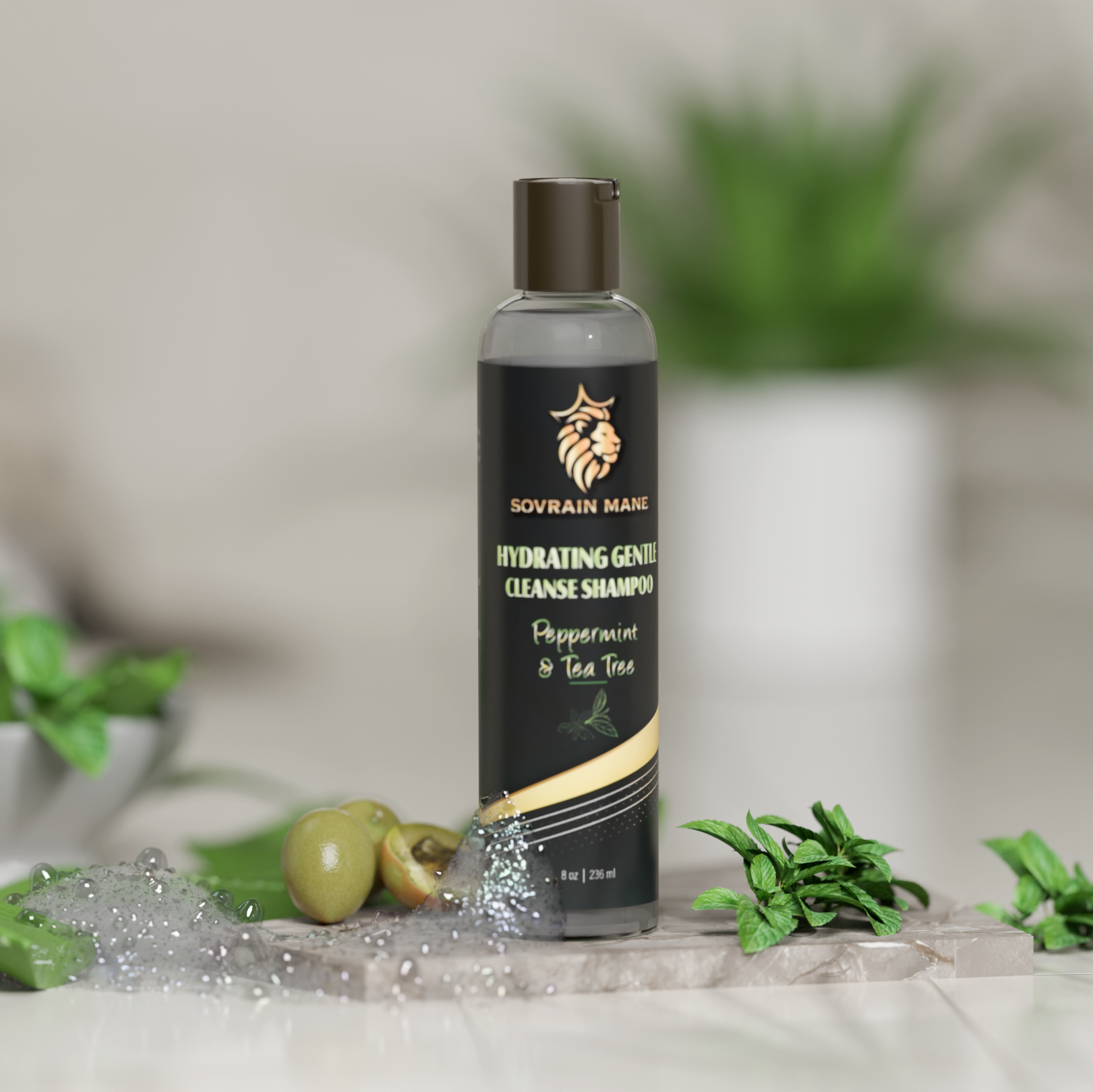 Hydrating Shampoo - Peppermint &amp; Tea Tree