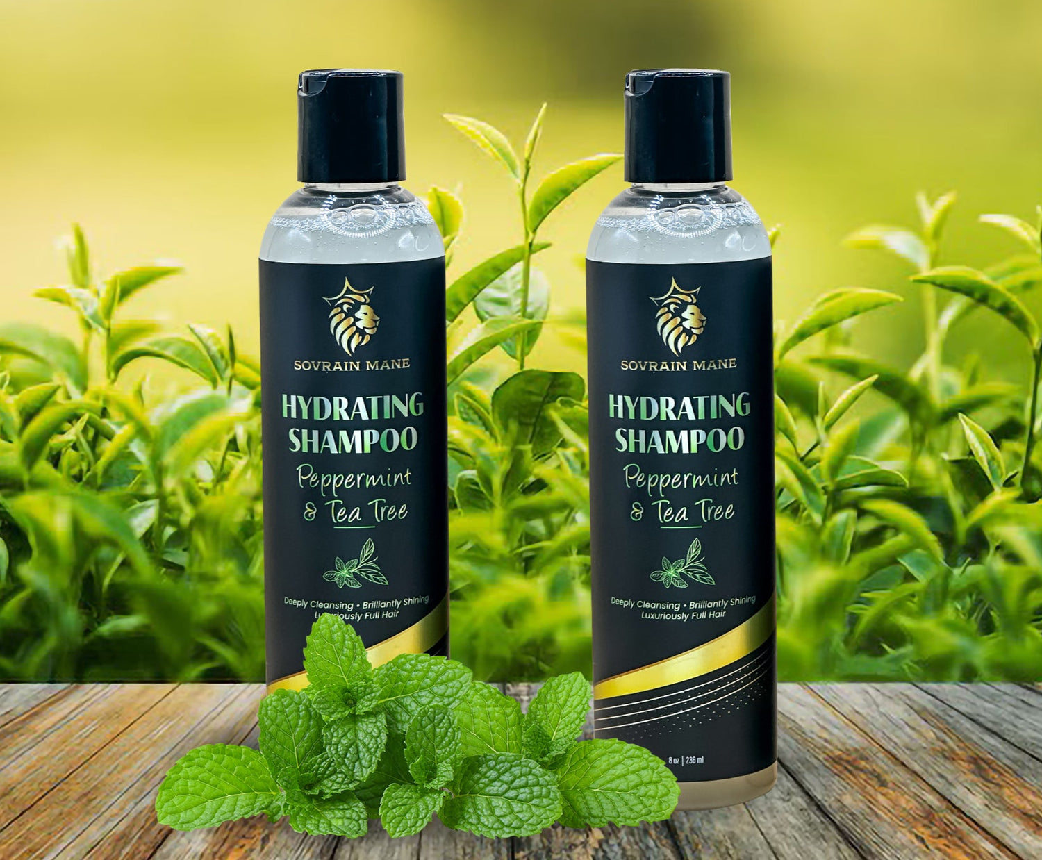 Hydrating Shampoo - Peppermint &amp; Tea Tree